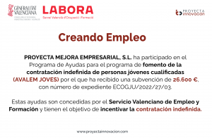 Avalem joves concedidas