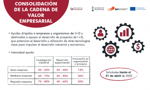 CONSOLIDACIÓN DE LA CADENA DE VALOR EMPRESARIAL