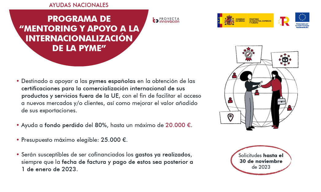 PROGRAMA MENTORING Y APOYO INTERNACIONAL PYME