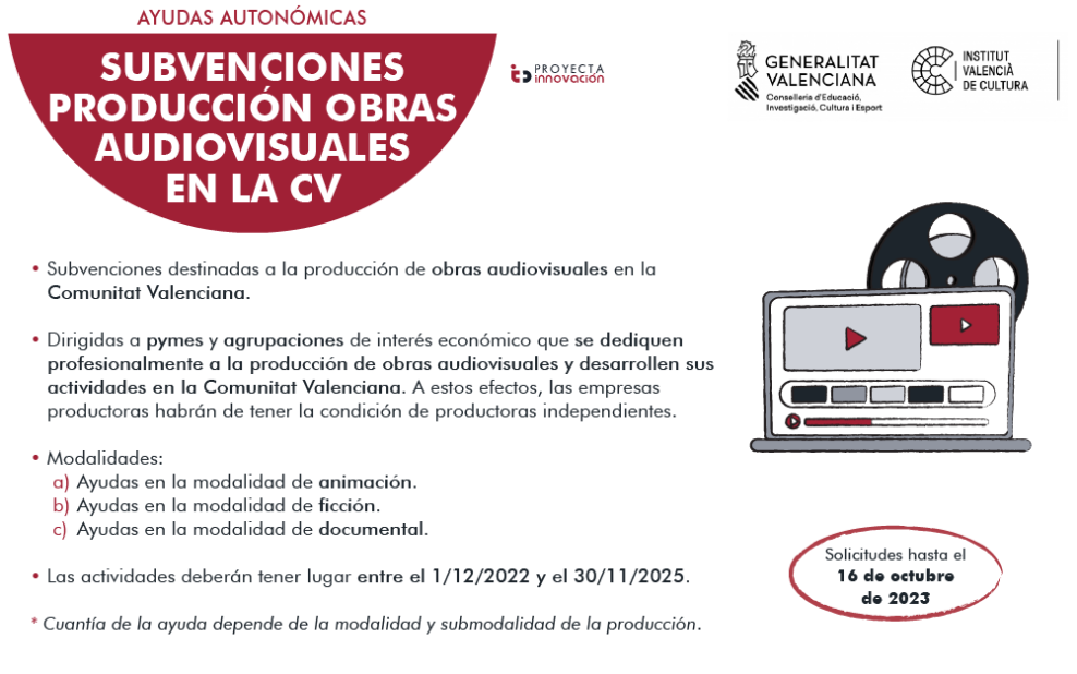 producción obras audiovisuales